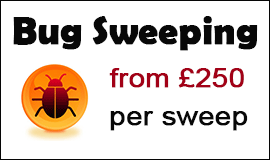 Bug Sweeping Cost in Spalding